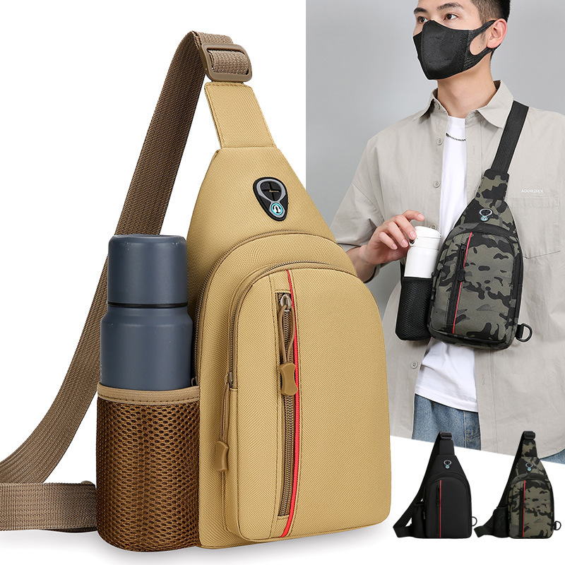 First choice Fashion Man Small Chest Bag Crossbody Backpack Shoulder bag Sling Bag Umrah bag, hajj bag, for Men Women Sling Backpack Hiking bag