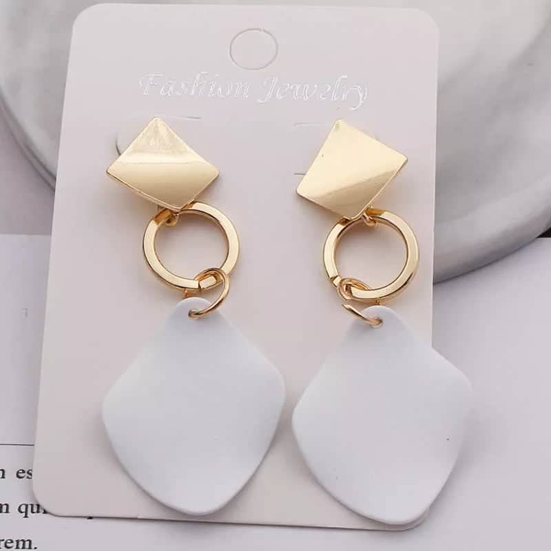 New Fashion Statement Punk Metal Trendy Earrings For Girls & Women