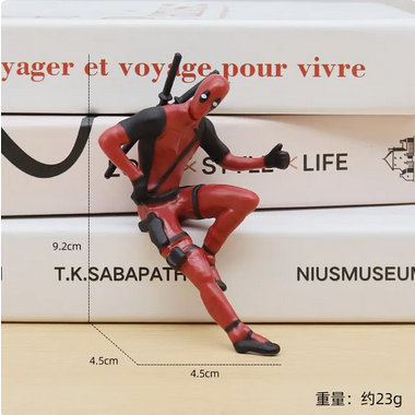 06 Marvel Deadpool Action Figures Mini Doll Car dashboard, desktop, CPU tower Decoration Collectibles