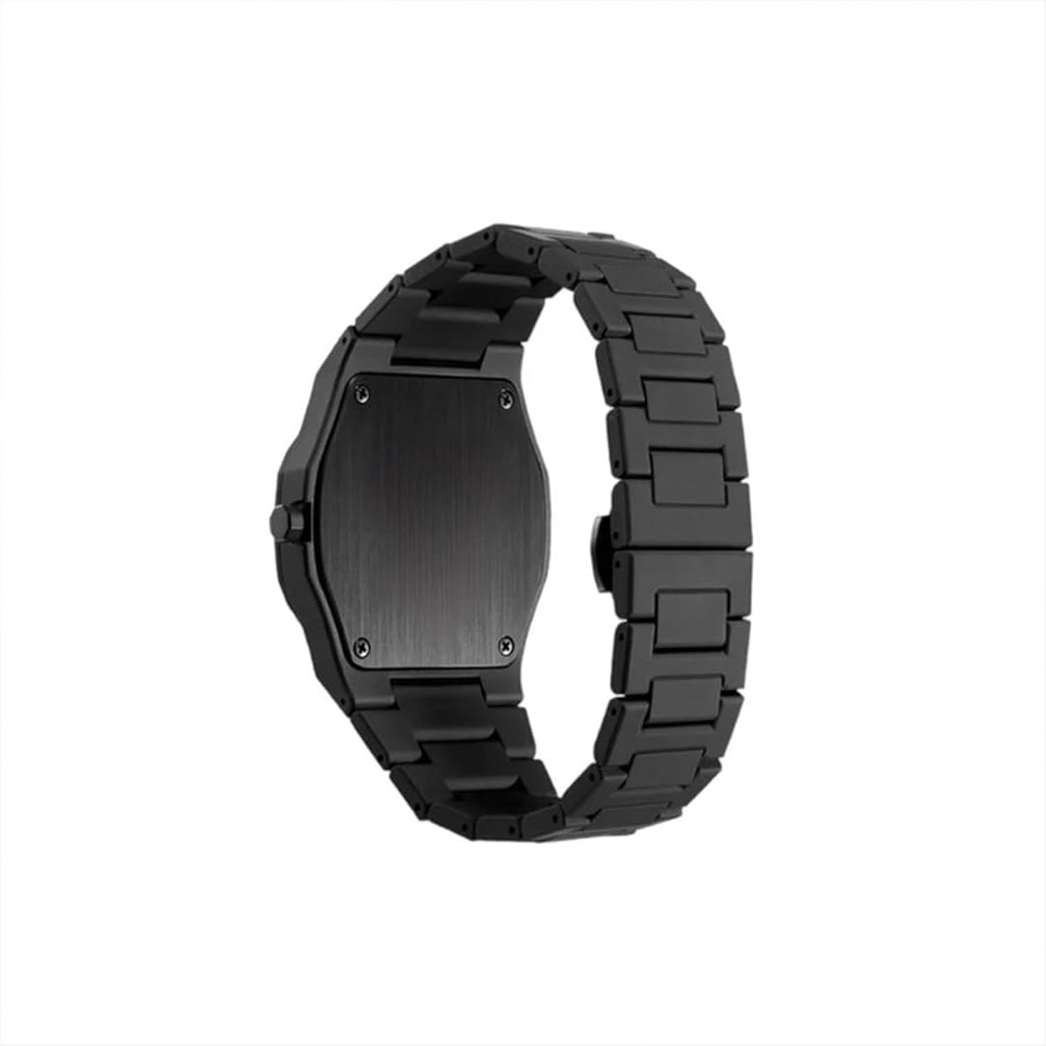 Aura Analog Watch, Matte Black Minimalist Dial with Arabic Numerals, Metal