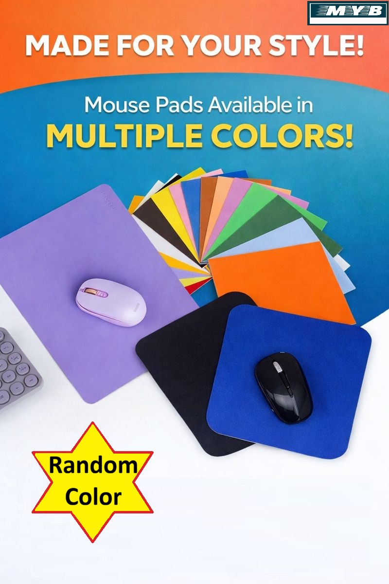 Mouse Pad – Smooth Surface Mouse Mat for Gaming & Office Use- Medium Size 8 x 9 inch