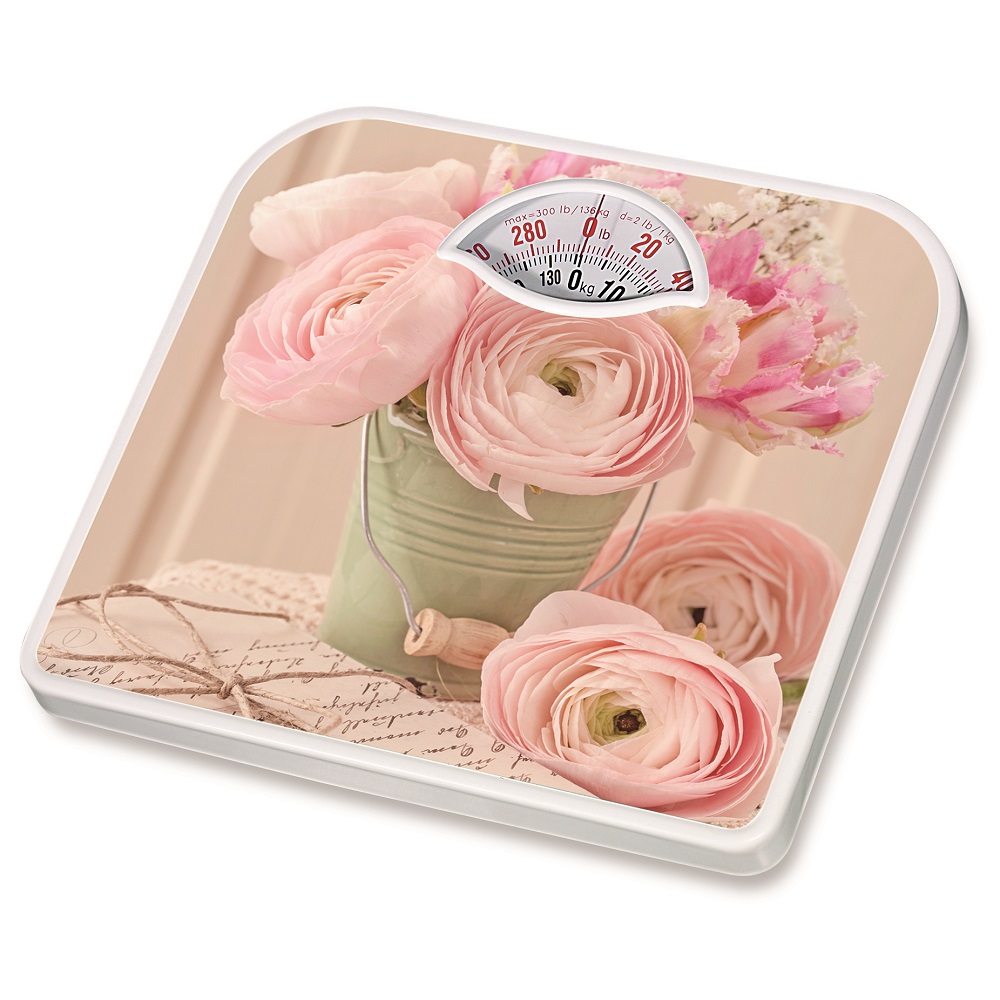 Weight Scale Analog Body Weight Machine Flower Design - 2015