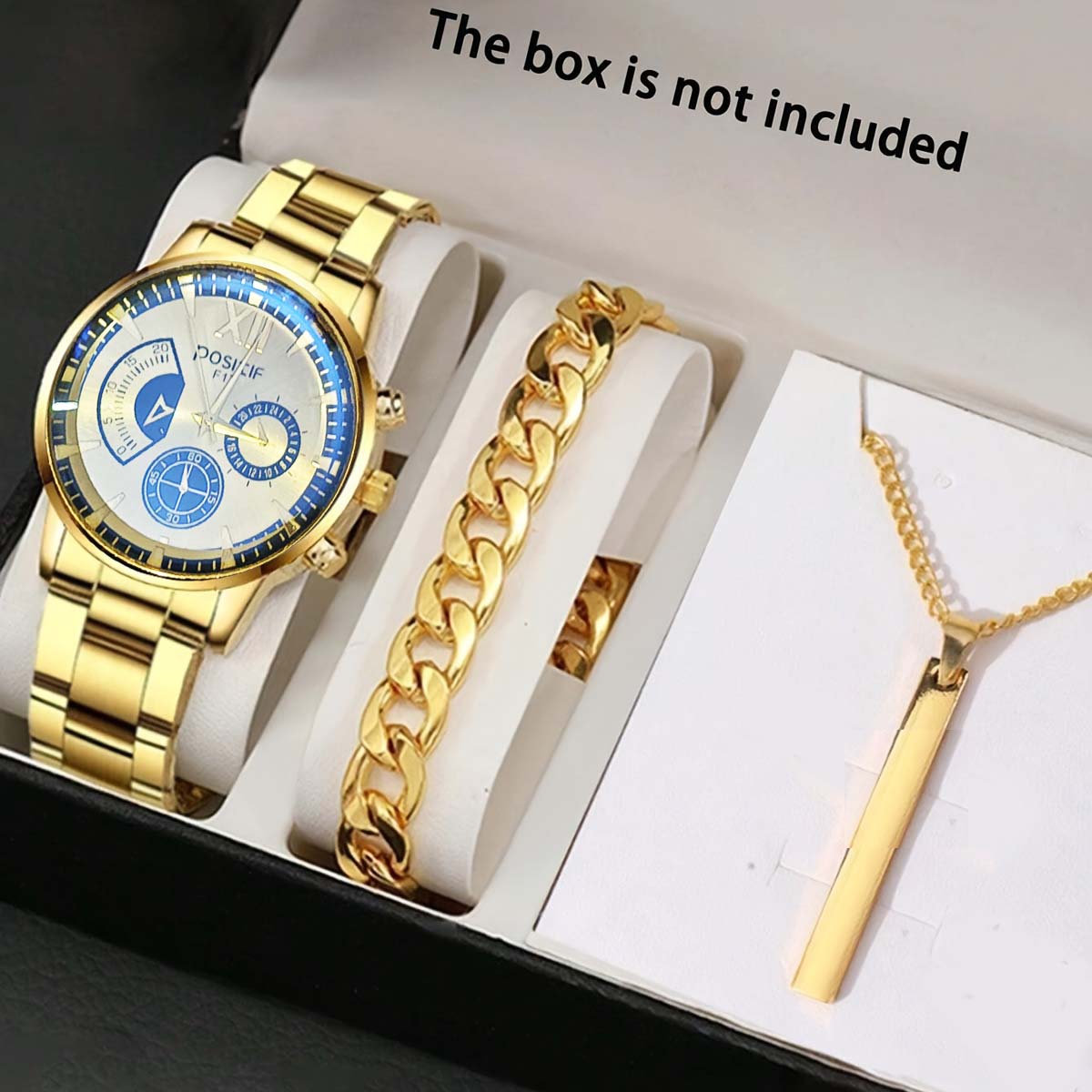 Pack of 3 Gift pack watch for men and boys stylish branded watches for mens boys watches digital waterproof wristwatch smartwatch analog watches for boys girls mens women buiness casual price in Pakistan