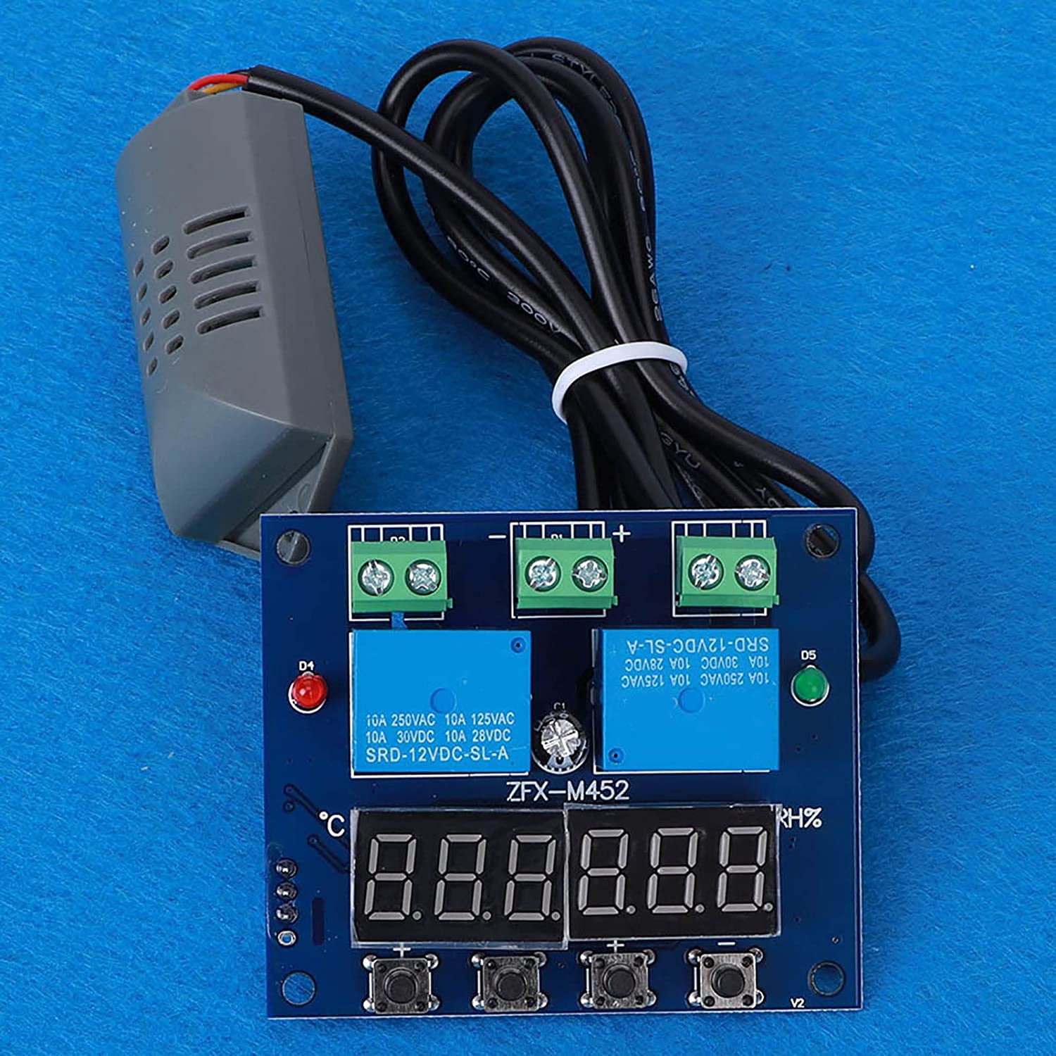 Digital Temperature Humidity Controller DC 12V XH-M452 | Daraz.pk