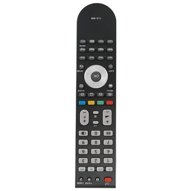 CLE-998 Remote Control for TV Cle-999 Cle-993 Cle-994 Cle-984 L26H01AU  L32H01AU L26A01A Plasma HDTV TV