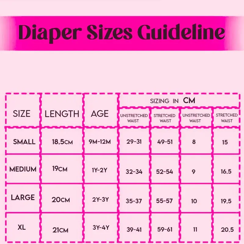6 Layer Baby Cloth Diaper Reusable Washable Cotton Waterproof Nappy Training Pants Adjustable 0-18KG (Random Colors)
