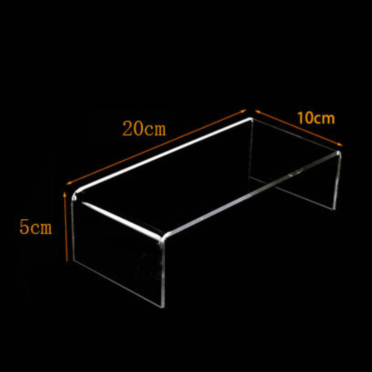 Acrylic Display Riser Stands for Jewlerry, Cosmetics and Action Figure Showcase
