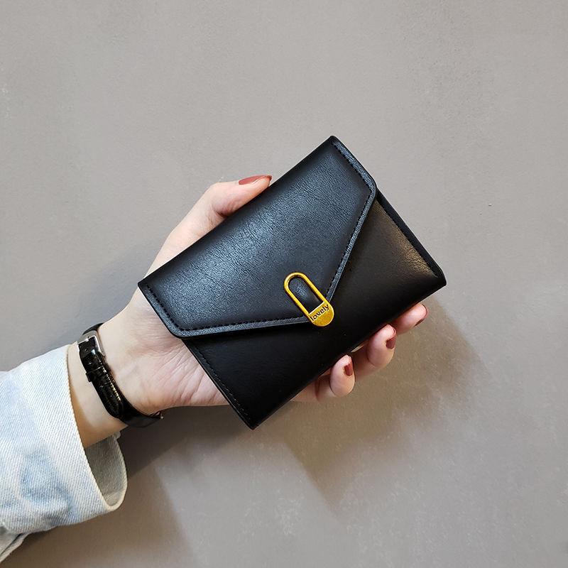 Short Women Wallets Small Slim Luxury Wallet New Fashion Pu Leather Female Purse Designer Money Bag Card Holder, wallets For Girls