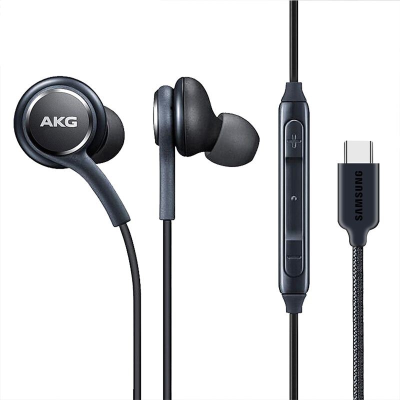 AKG Samsung Handsfree - USB C Type Jack - High Quality Deep Bass / Sound - Samsung Earphones - Headphones - Handfree