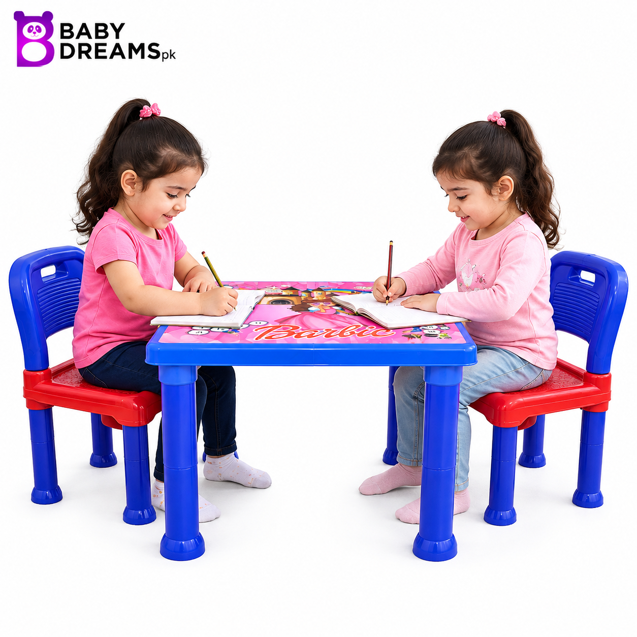 Heros Character Study Table and Chair Set For Kids BD-F113
