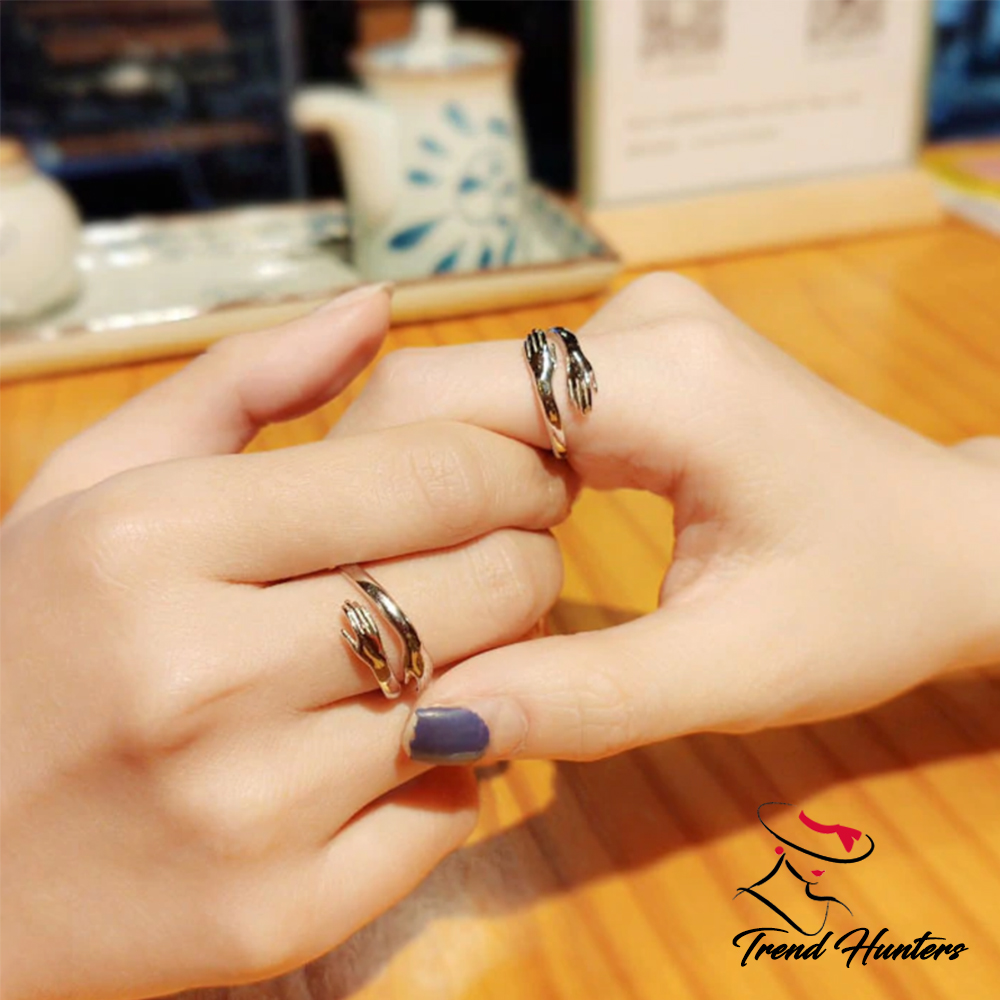 HUG RING Beautiful adjustable Rings fashion for Girls women