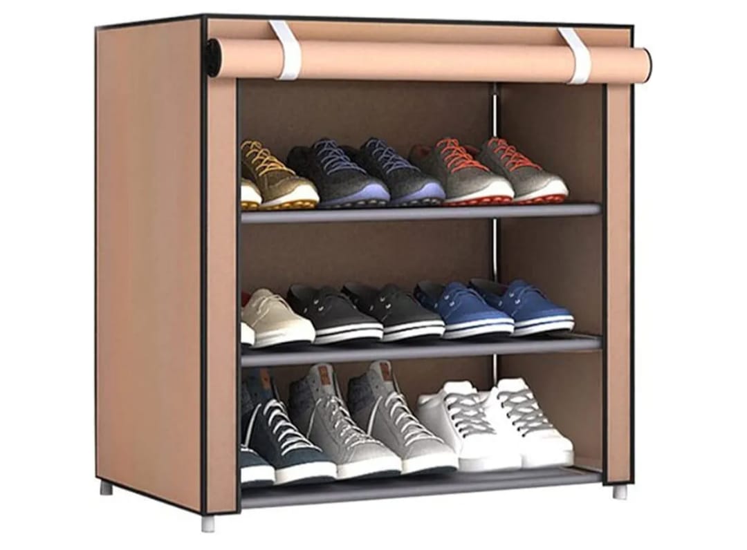 Shoe Rack Organizer Detachable Shoe Rack MultiLayer NonWoven Shoe