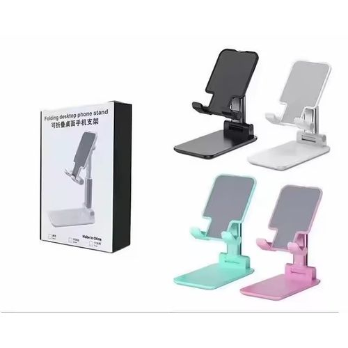 Foldable Desktop Mobile Phone Stand Bracket Holder / Mobile Phone Stand Mount Universal Adjustable Desktop Smart Phone Tablet Holder Bracket