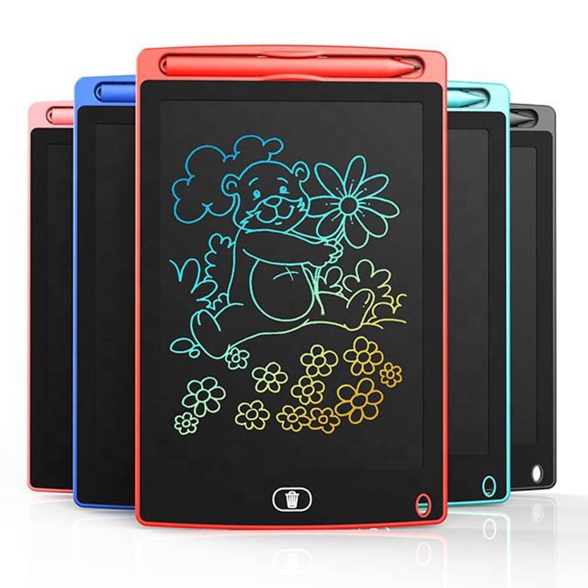 Original Tablet LCD Multicolor Writing and drawing tablet with best writing Effect Electronic Slate E-writer Digital Memo Pad Erasable easily Learning Toys And Gadgets For Educational And Daily Life Routine tablet Purpose for kids -8.5 Inch