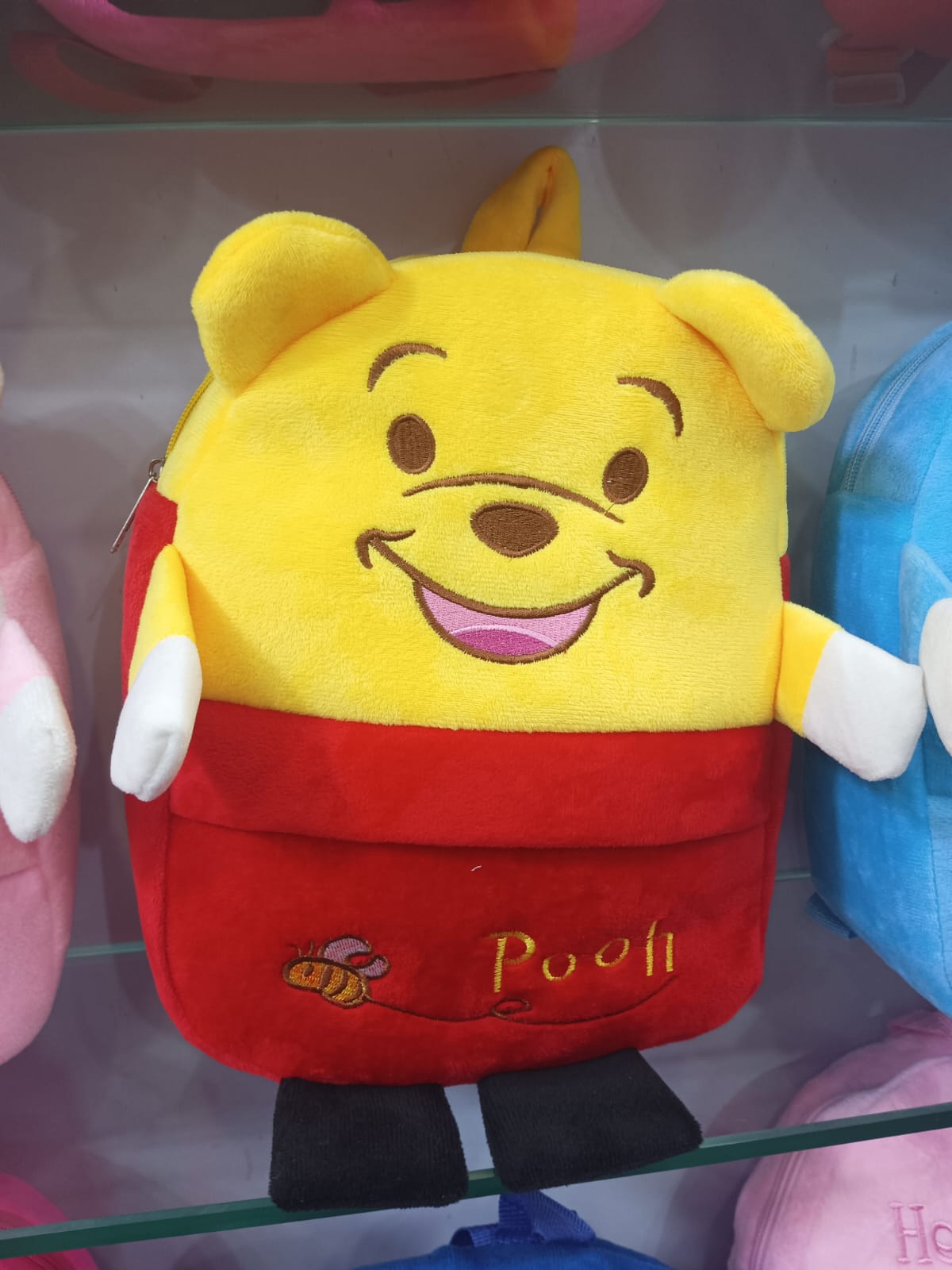 Cartoon Character Backpack for Small Kids plush Stuff Bag Size 13 inches (Lasani Traders)