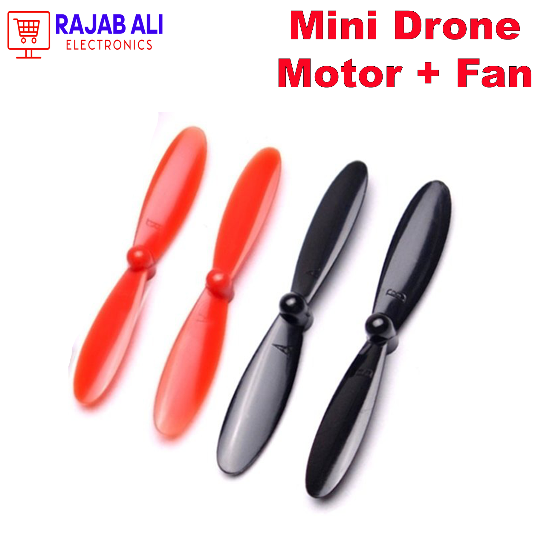 High-Quality Mini Drone Propellers with Motor - Fast-Running Blades for RC Helicopters/Drone - Compatible with DC 3-9V - New