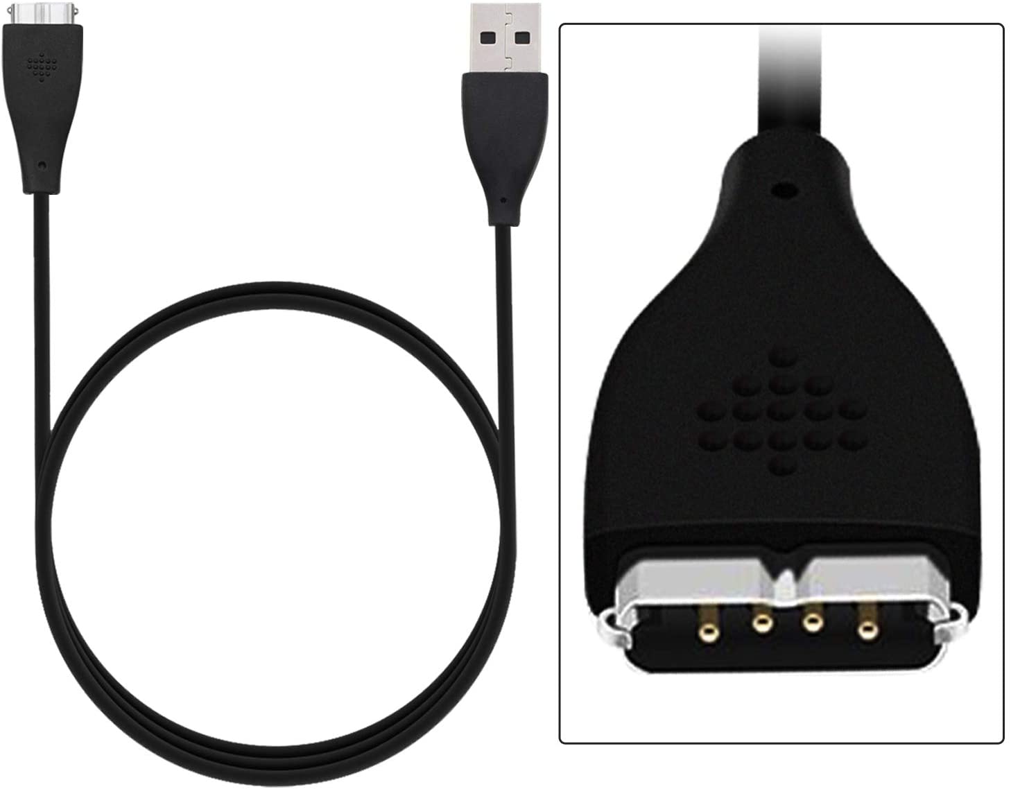 Fitness Tracker Charger For Fitbit Surge Replacement USB Charging