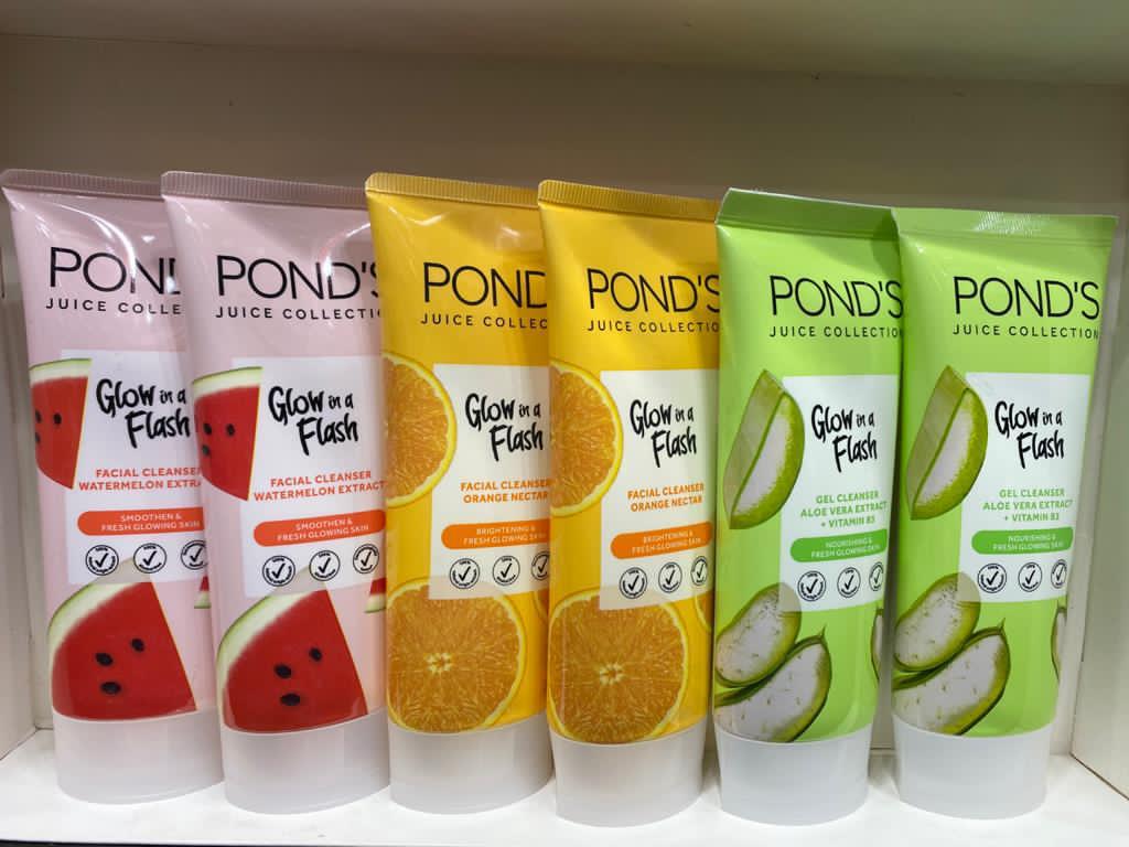 ponds watermelon facial foam