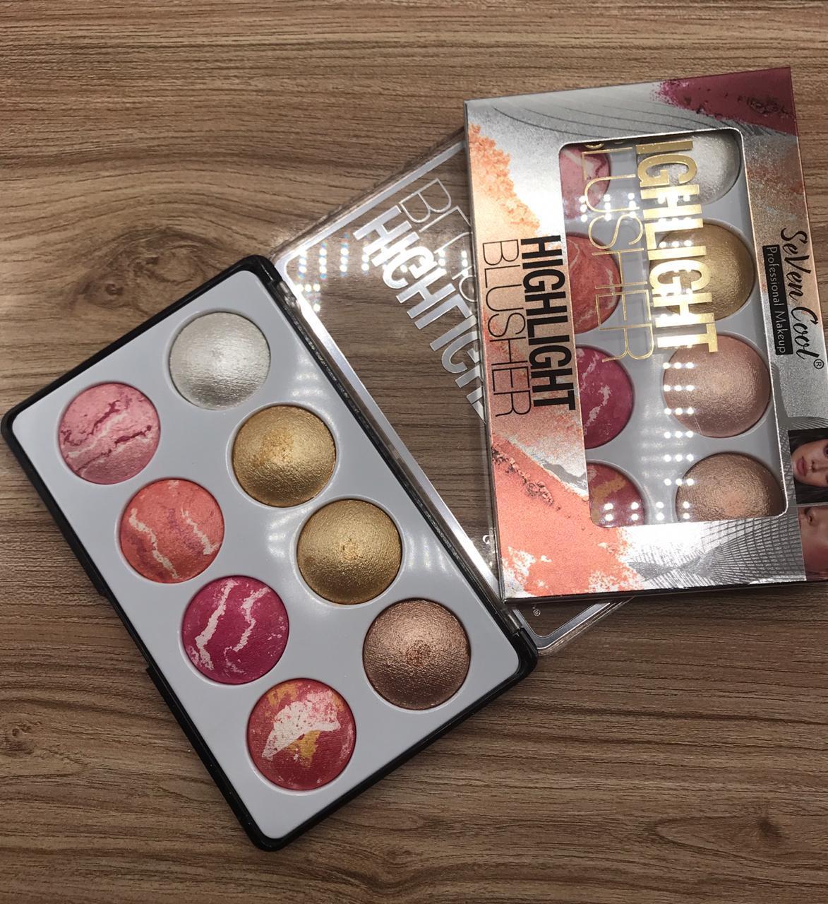 highlighter with blush