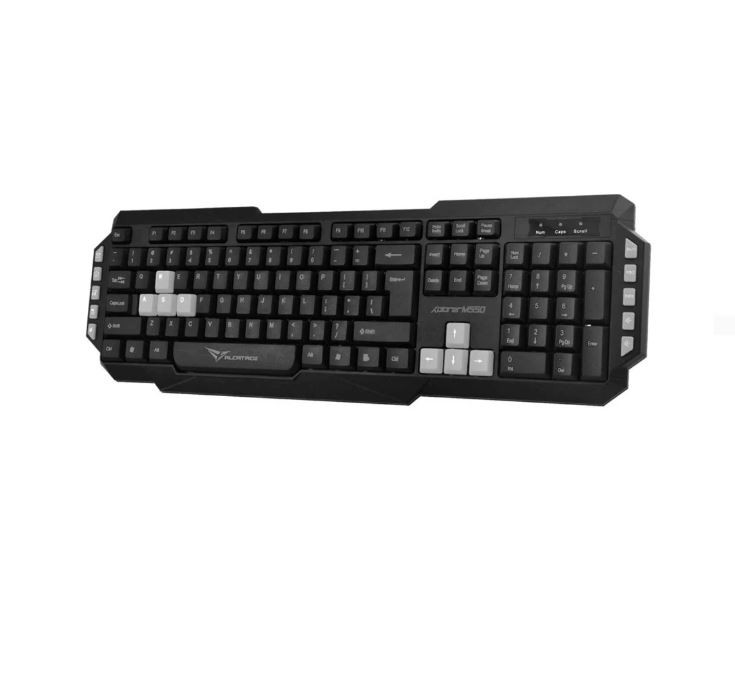 Alcatroz Xplorer M550 Gaming Keyboard (Black and Grey)