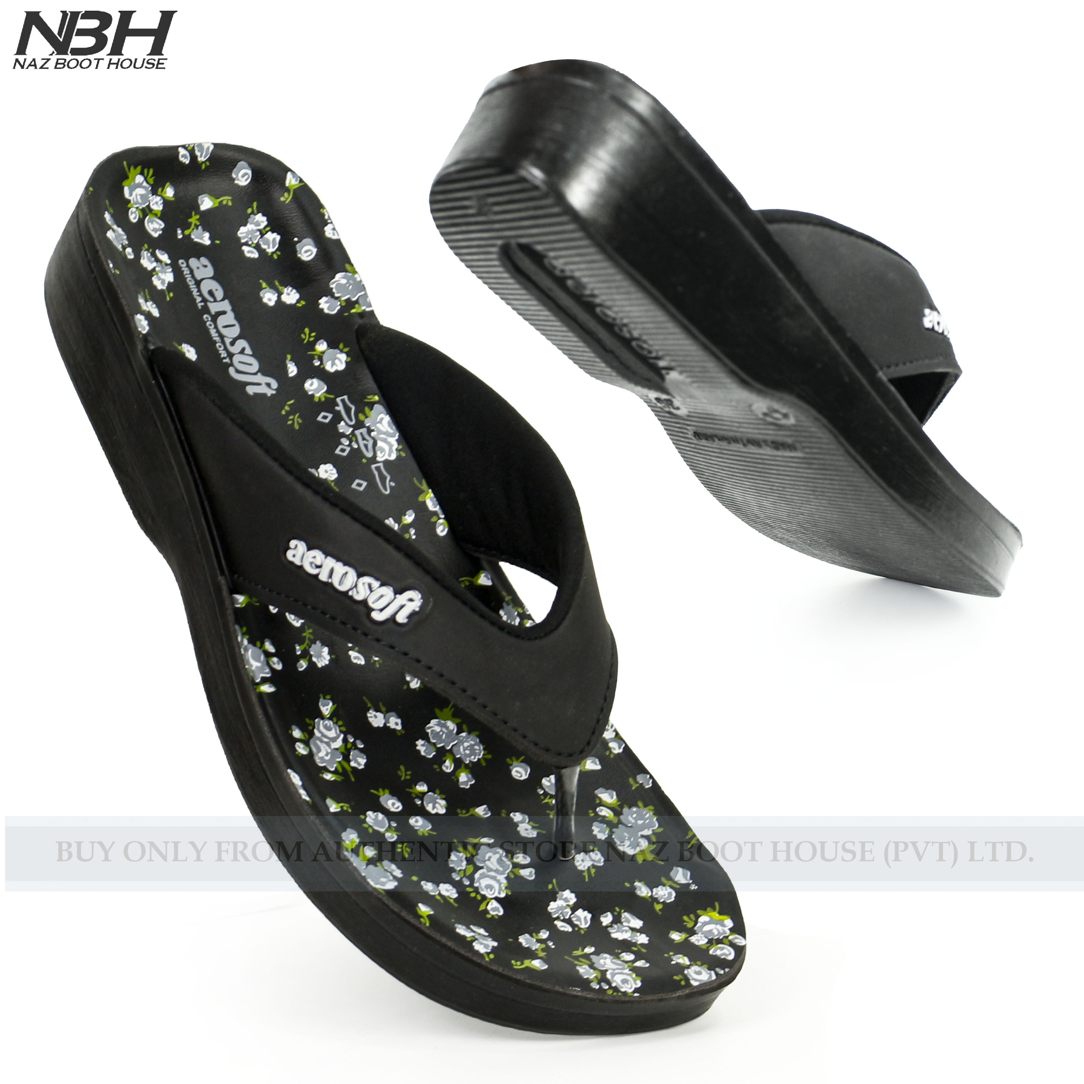 Aerosoft LA-0853 - Medicated Slippers For Women By Aerosoft | Thailand Made Chappal For Girls