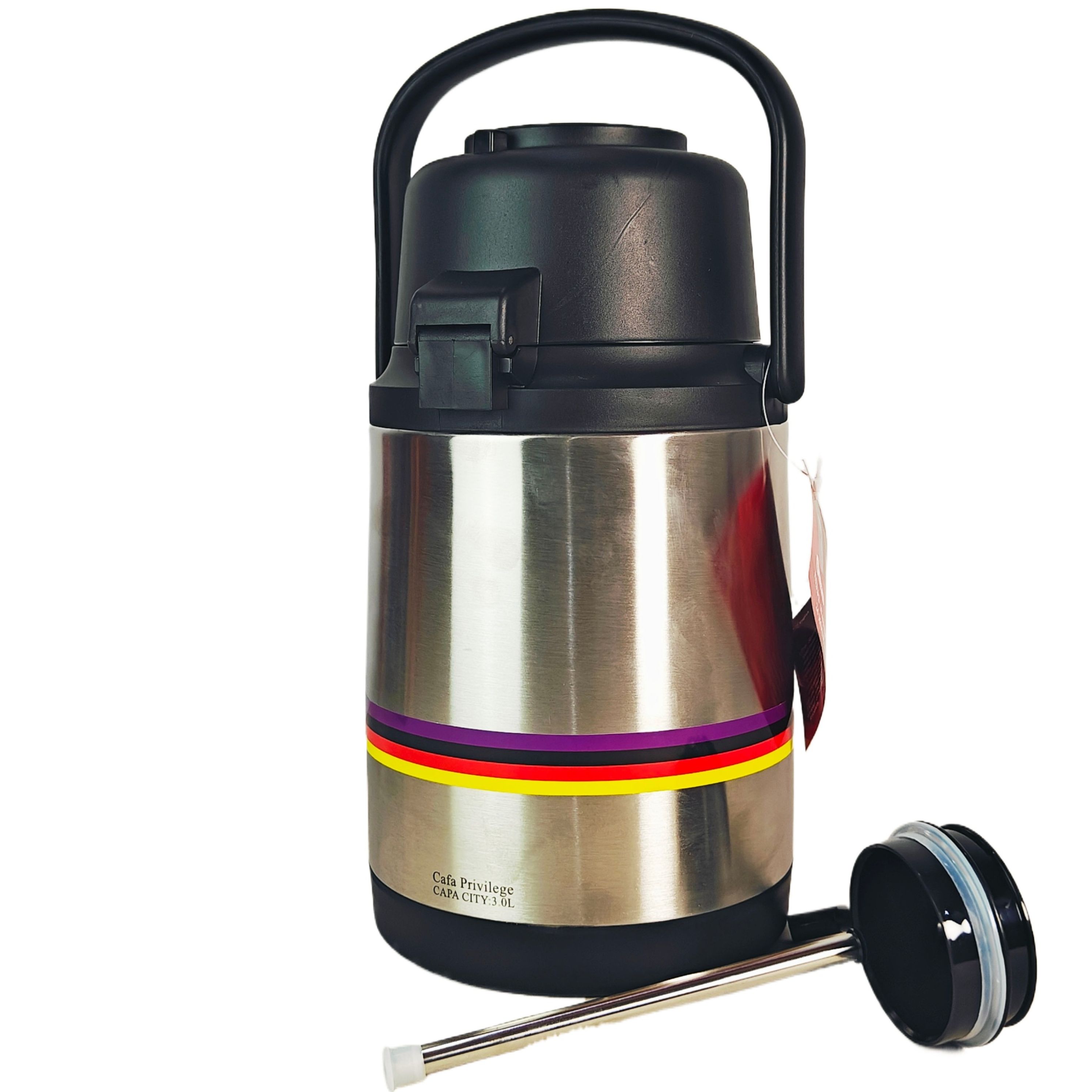 OQAAB Premium quality thermos with press function for liquid out