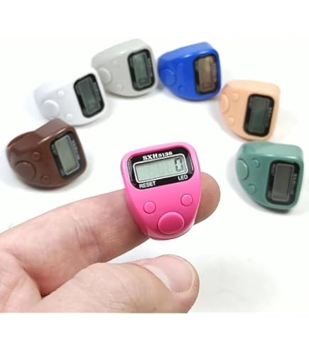 LED Finger Tasbeeh Counter – Digital Zikr Tally Ring with Reset & Backlight – Islamic Prayer Beads Clicker price in Pakistan
