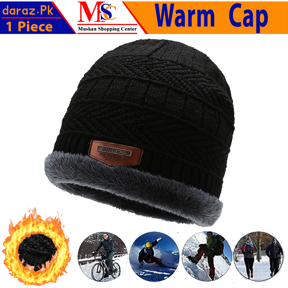 Stylish Winter Hats, Men And Women Hot Knitted Caps