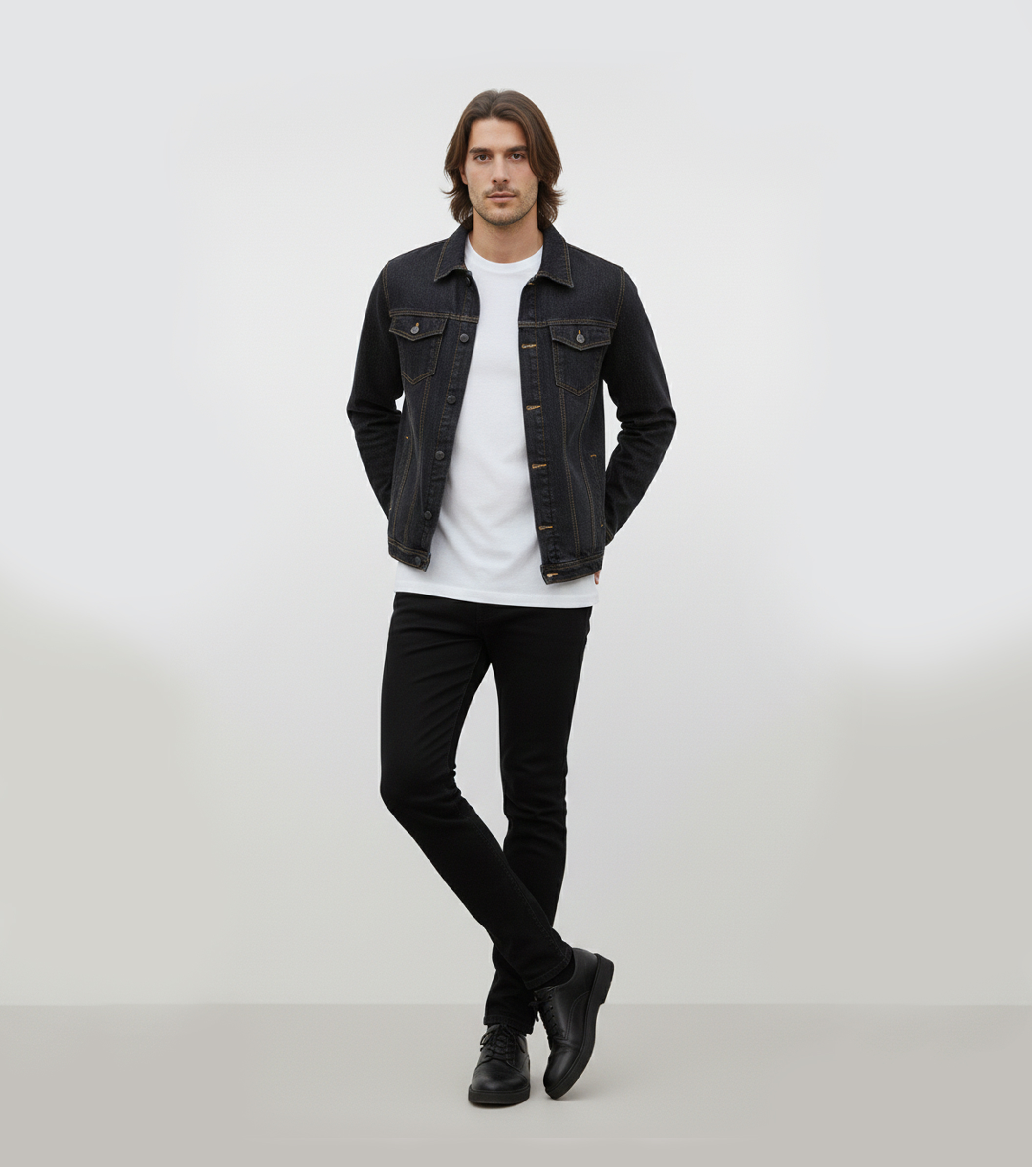 Auditors®️ Denim Jacket Double Pocket Three Colours Available For Mens, Boys & Womens For Winter