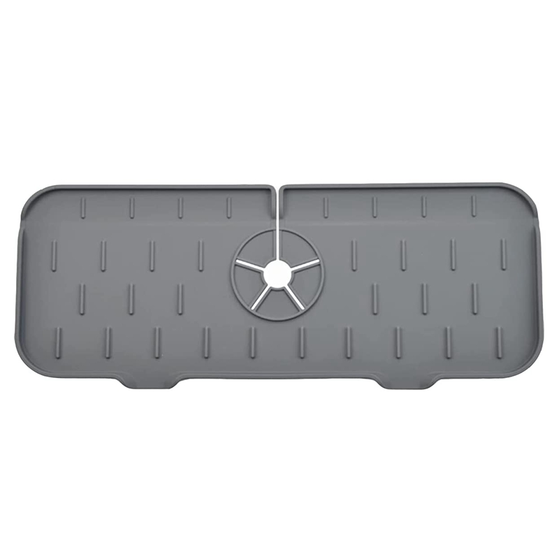Kitchen Faucet Sink Splash Guard, Faucet Water Catcher Mat
