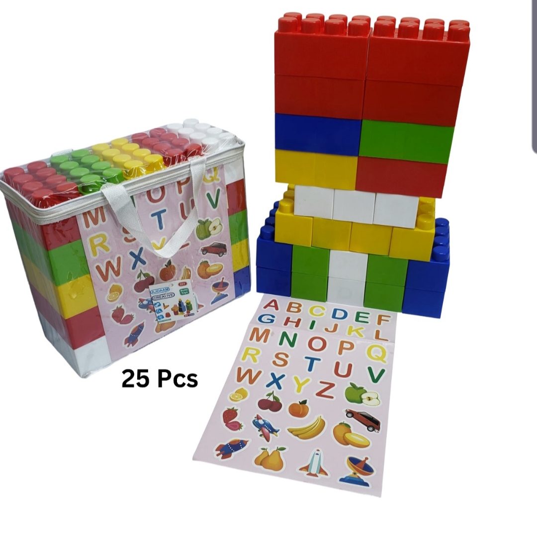 DIY Jumbo Building Blocks Toy For Kids(25 pcs)