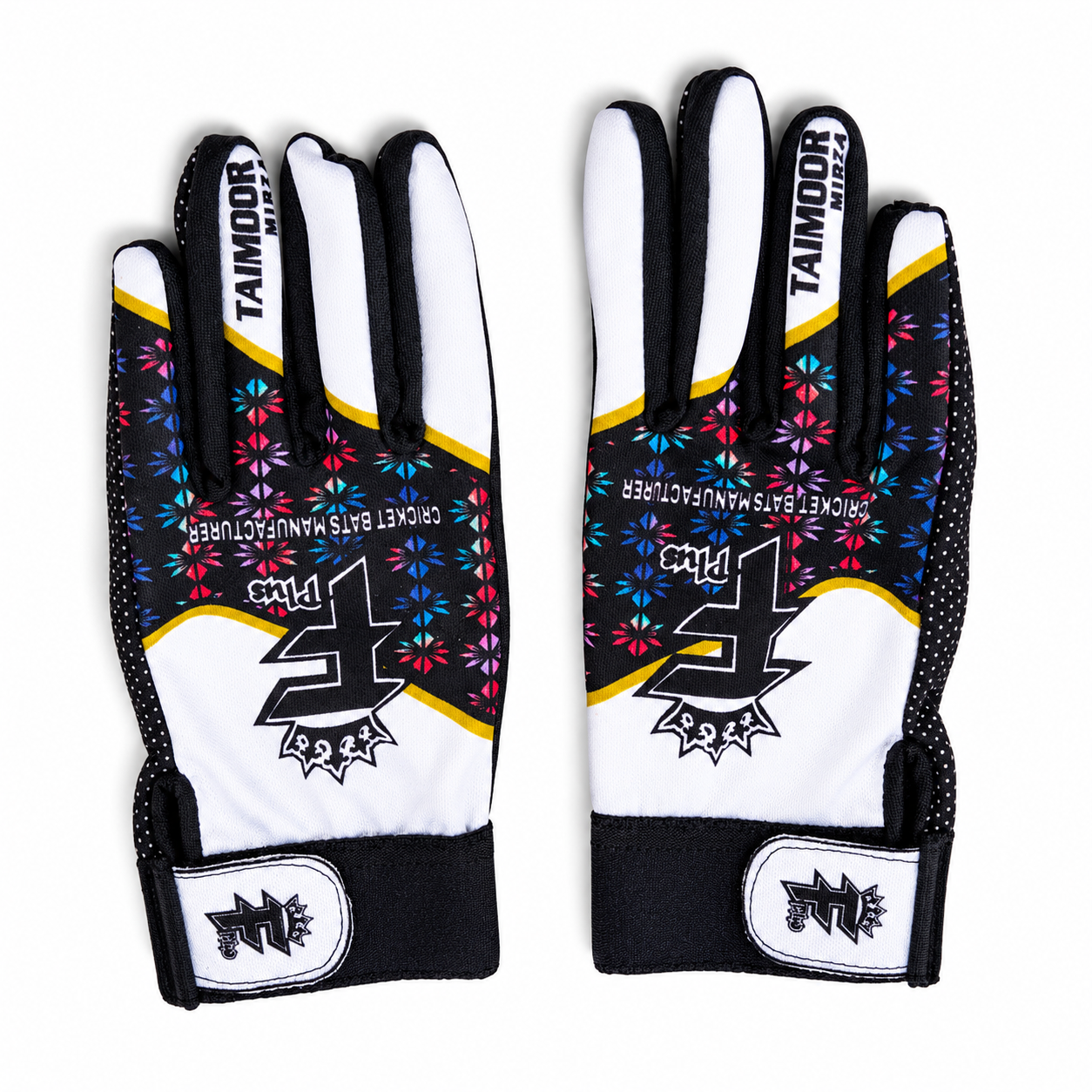 F Plus Cricket Batting Inner Gloves by Royaleo Sports – Premium Full Finger Grip Gloves with Anti-Slip Silicone Dots