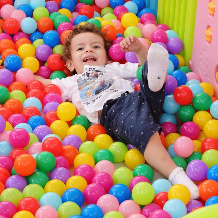 Soft Plastic Balls for Tent and Colorful Soft Water Pool Ocean Wave Ball Outdoor Fun Sports Baby Toy develop hand-eye physical activities