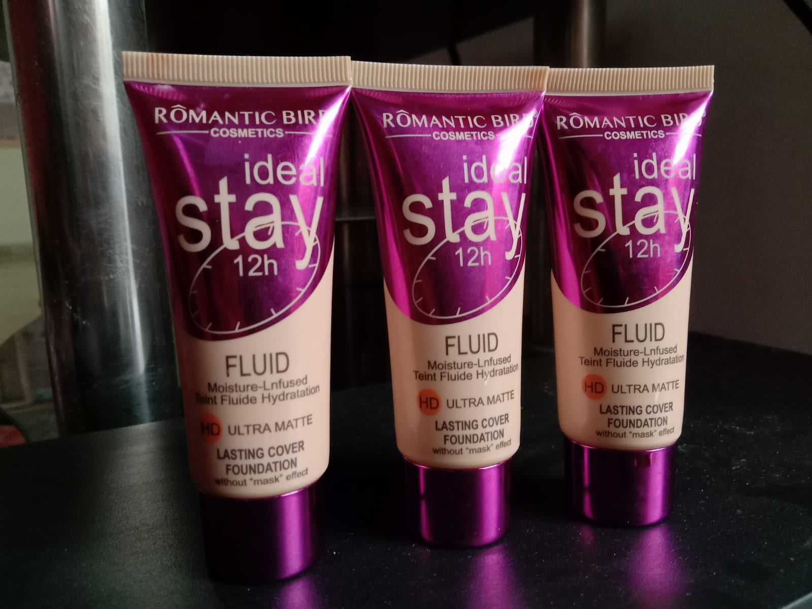 Romantic Bird Ideal Stay 12 hr Ultra-Matte Full-Coverage Waterproof Long-Lasting Foundation