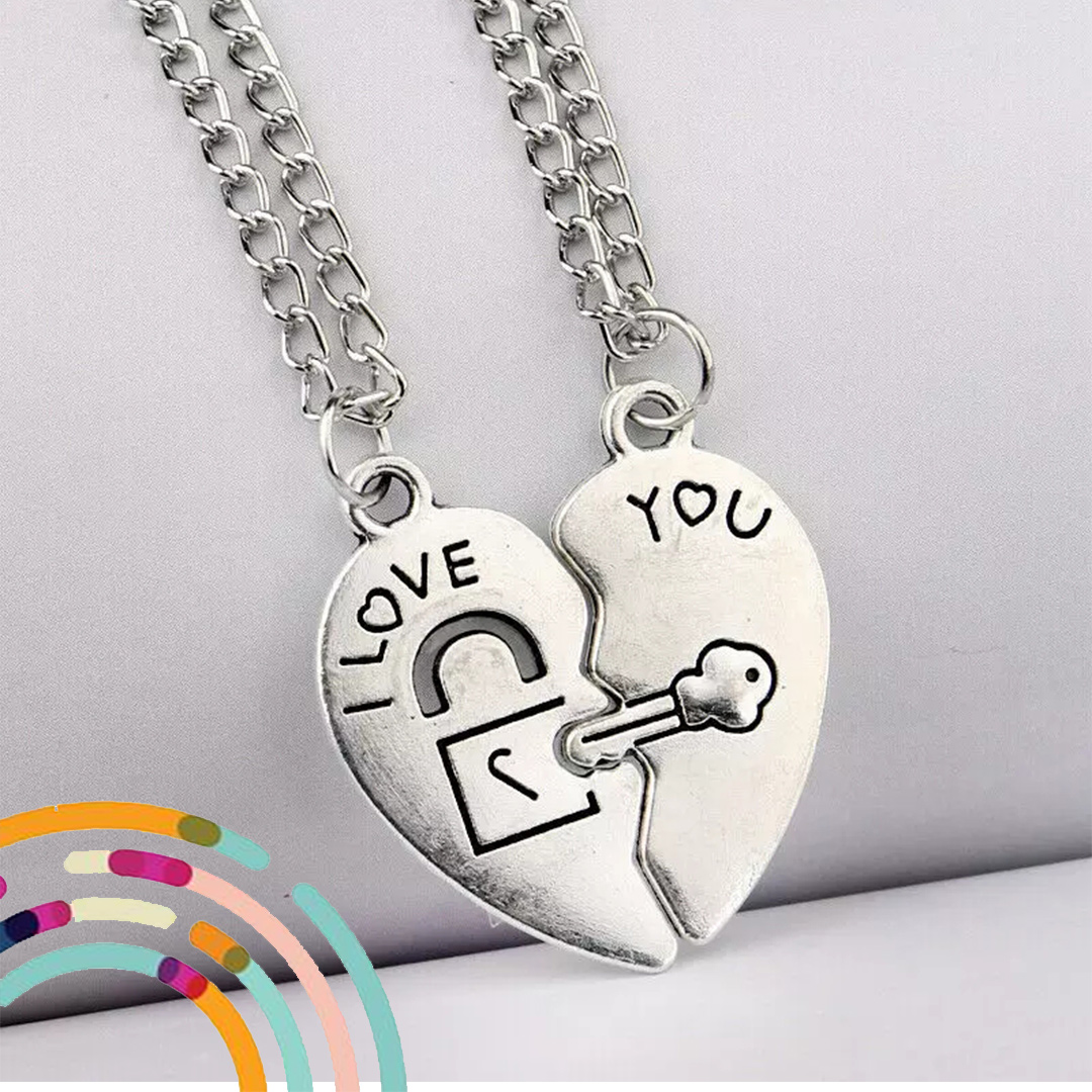 Flat Key Necklace – Love You More Designs