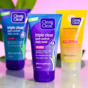 triple clear spot control daily wash