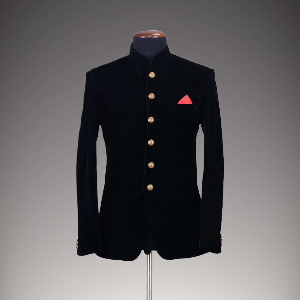 prince suit black colour