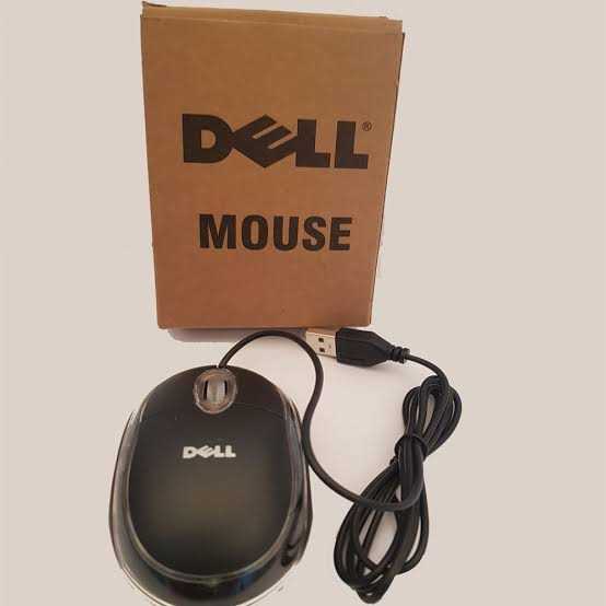 Dell Mini Optical Brown Box Mouse