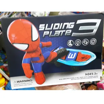 sliding plate toy