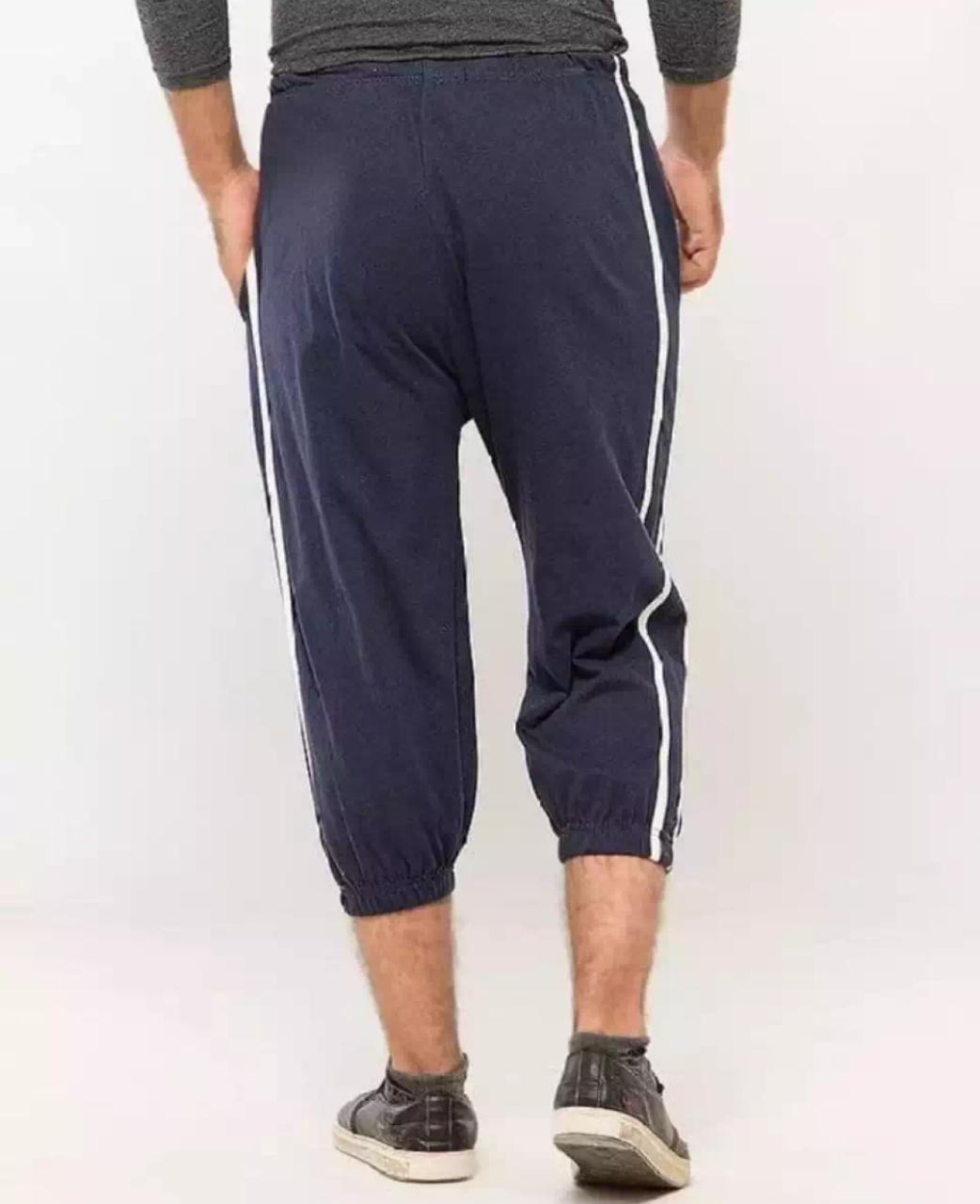 1PCS Three Quarter Jersey Shorts For Men - Quarter Shorts For Summer Wear