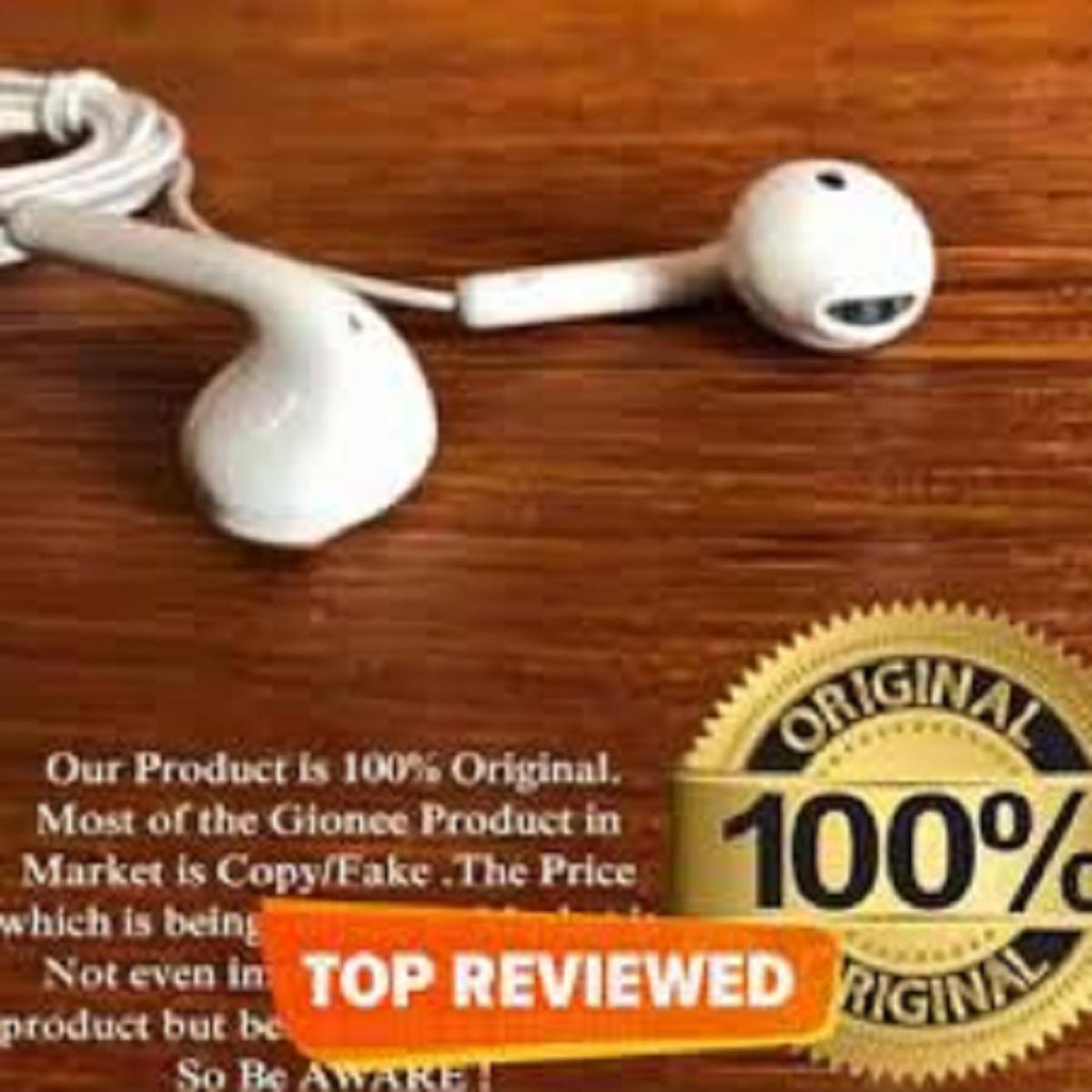 Gionee handsfree Original 100% Genuine Gionee Handsfree/earphones imported best quality with super solid bass and high senstive mic_Pub G handfree/Free fire Handfree