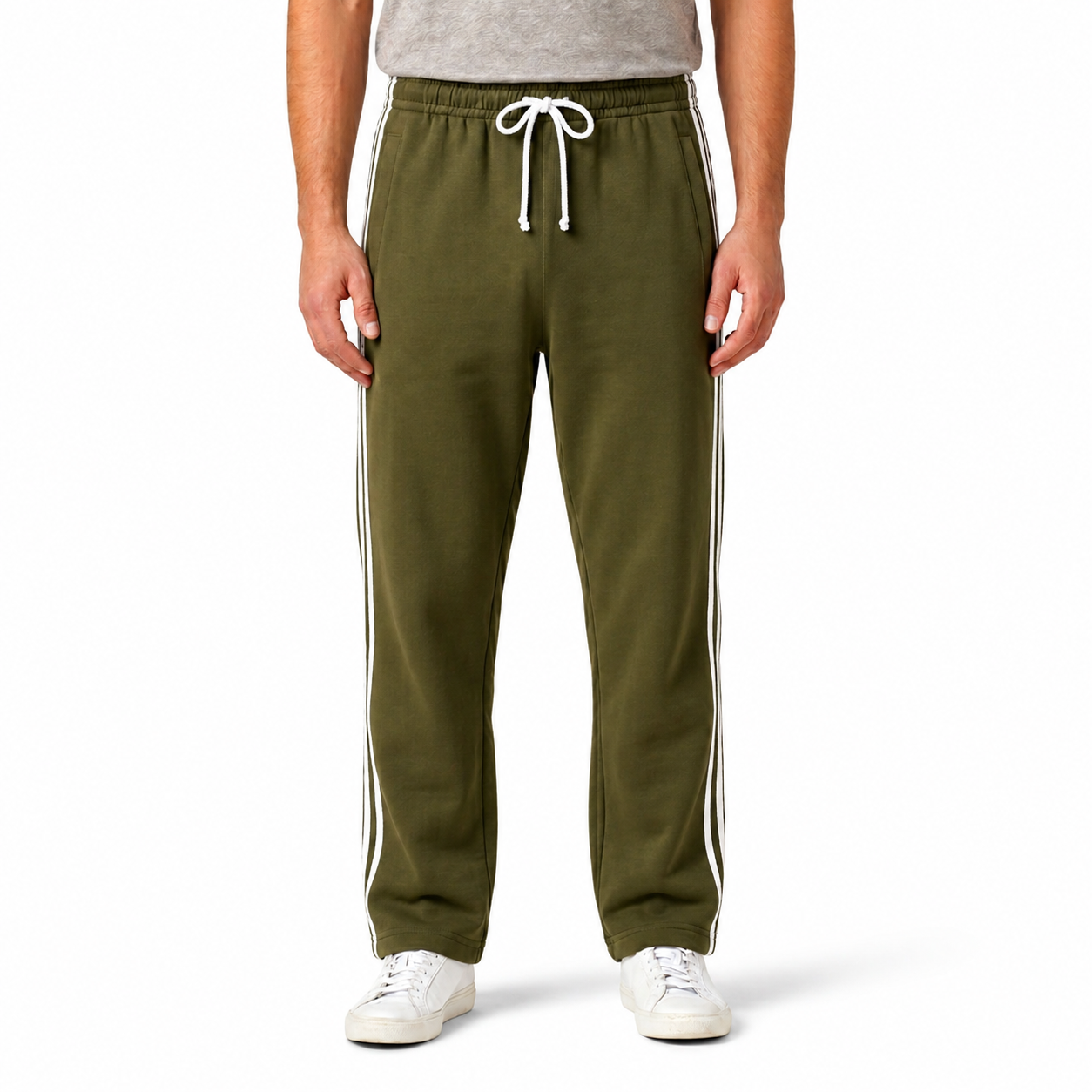 Pack Of 2 Summer Sale Side Stripes Trousers For Mens