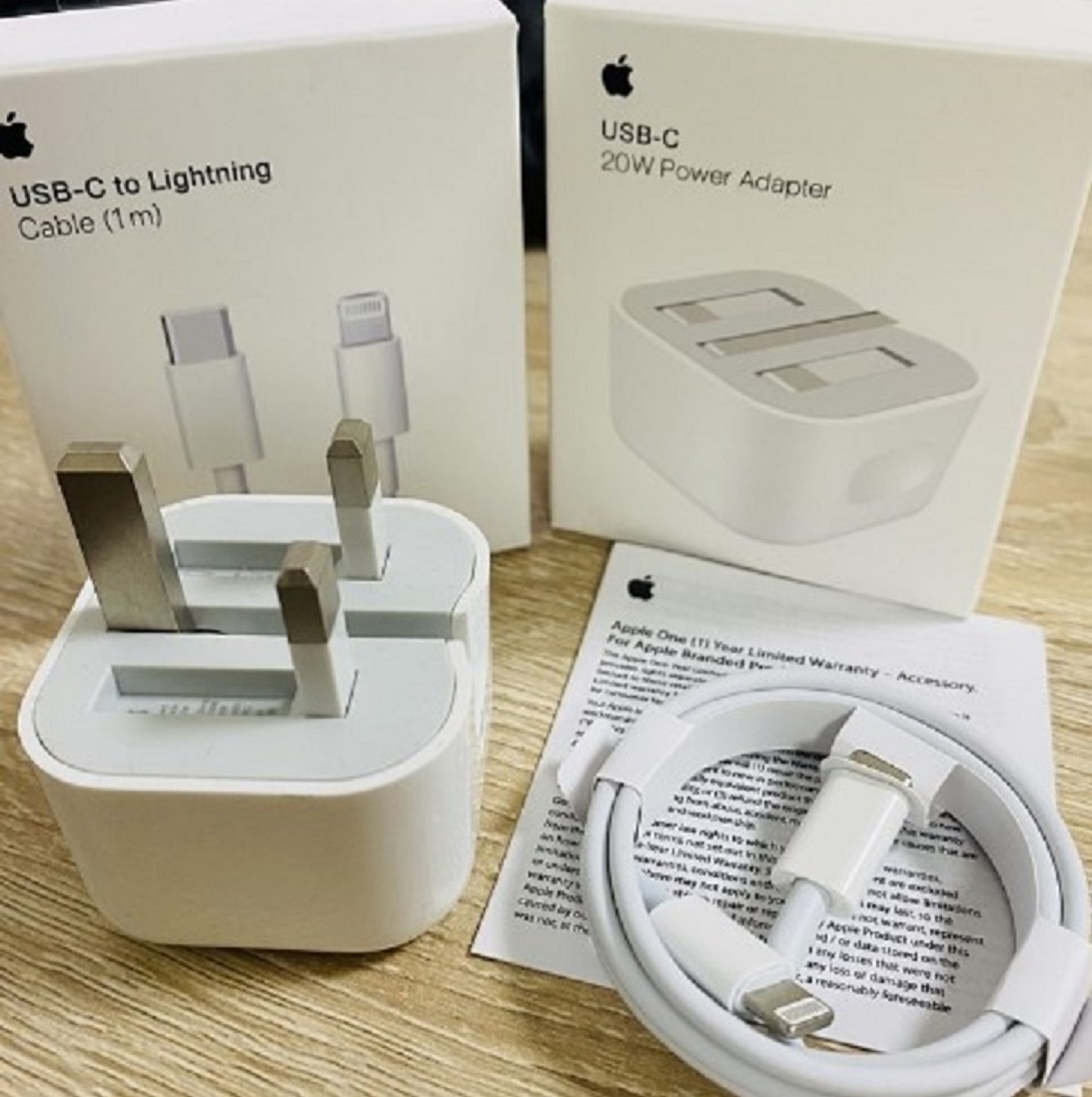 Lightning Cable Apple Original Charger Adapter Lightning Cable