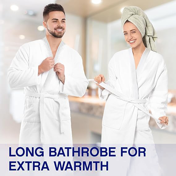 Luxury Bathrobe For Men, Women, Kids & Couples Full-Body Bath Gowns with Sizes (S, M, L, XL) & All Colors by Gul A Classic