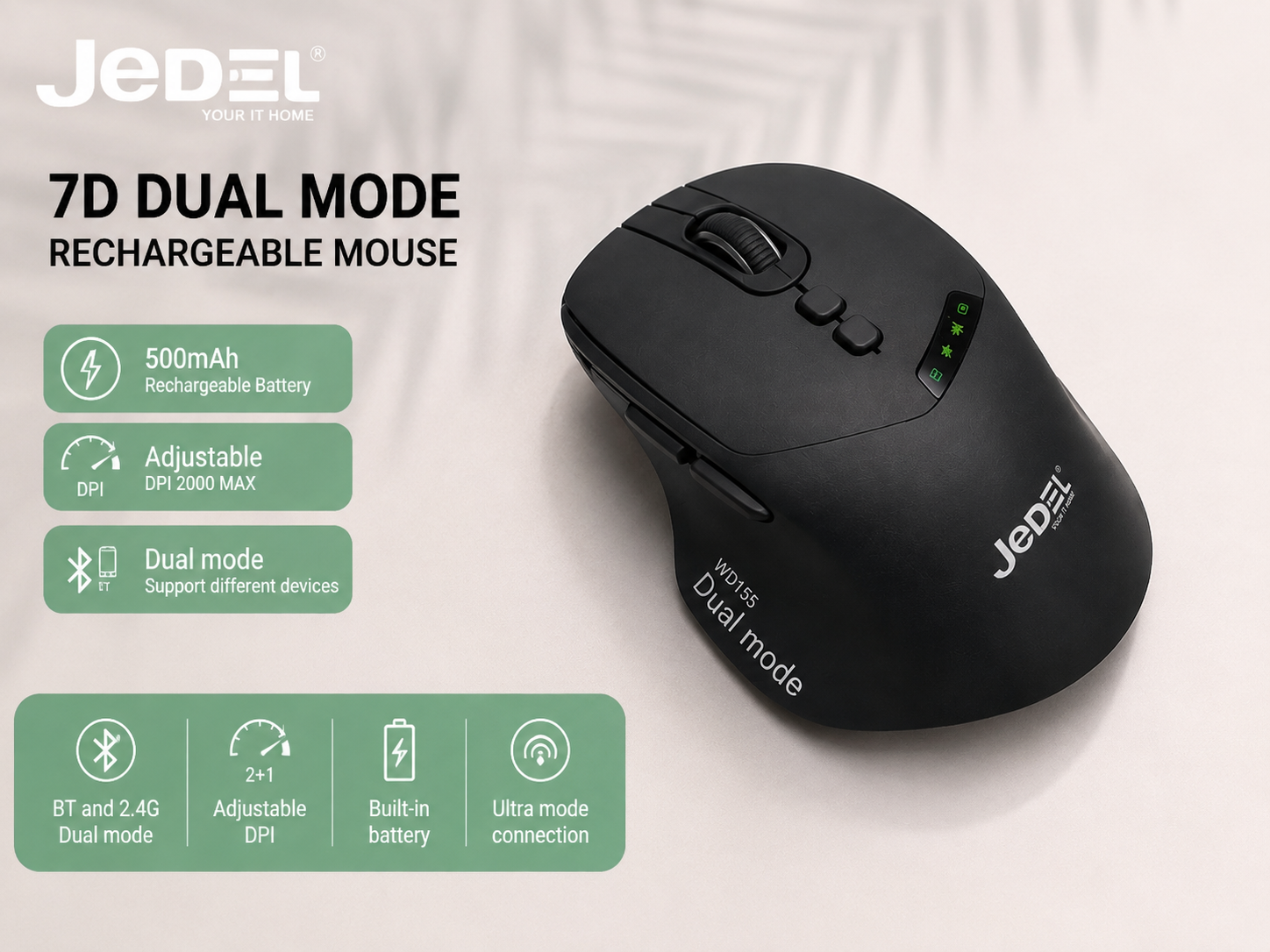 Rechargeable Wireless Mouse