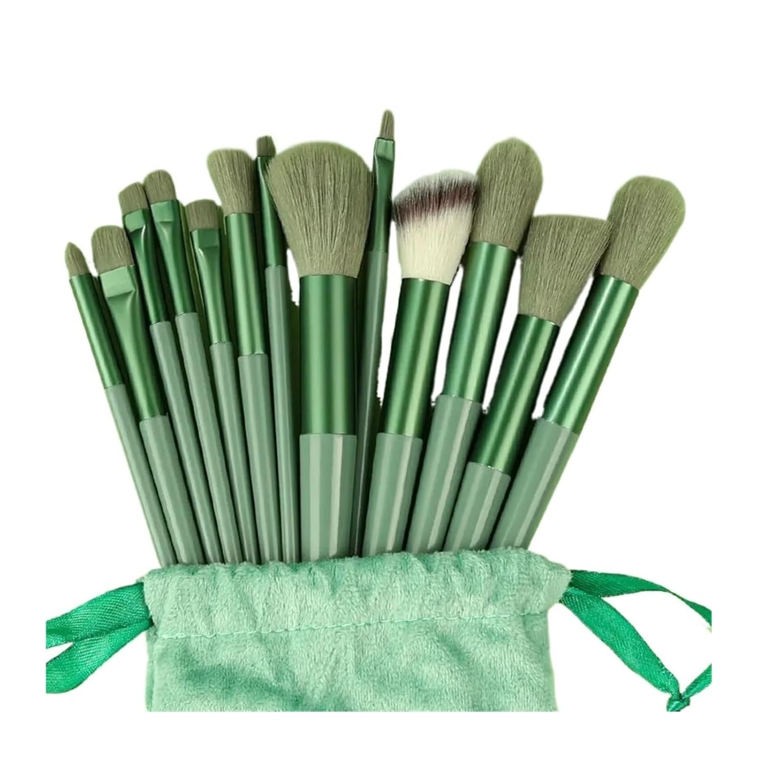 13 Pcs Makeup Brush Set Soft hair Loose Powder Eyeshadow Concealer Contour Eyeliner brush Foundation Beauty Cosmetic tools