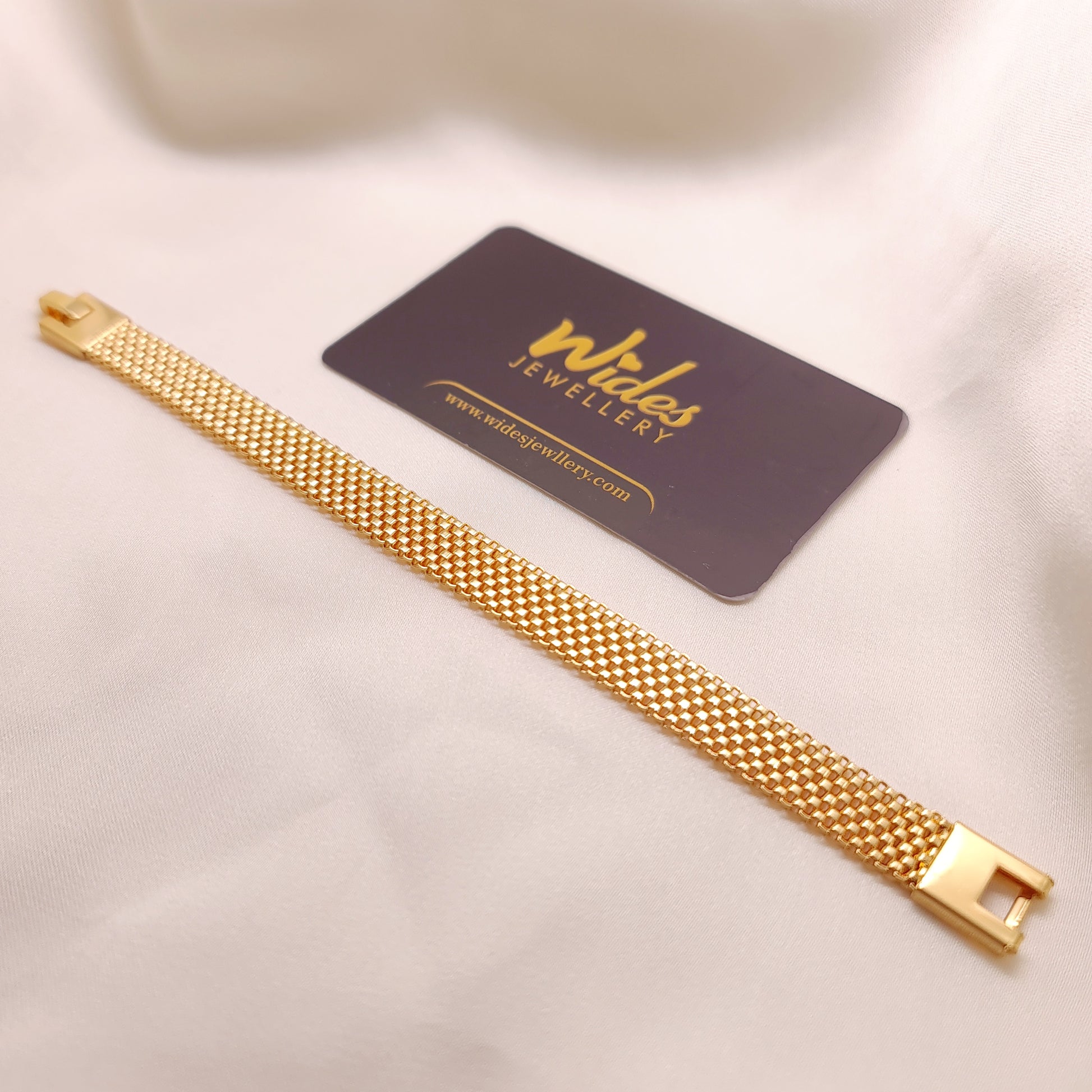 Stainless Steel Mesh Bracelet for Women | Elegant Anti Tarnish Adjustable Bangle | Fashion Jewellery Gift