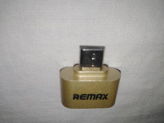 Remax OTG Female USB to Micro USB Adapter for Mobile, Laptop, Macbook