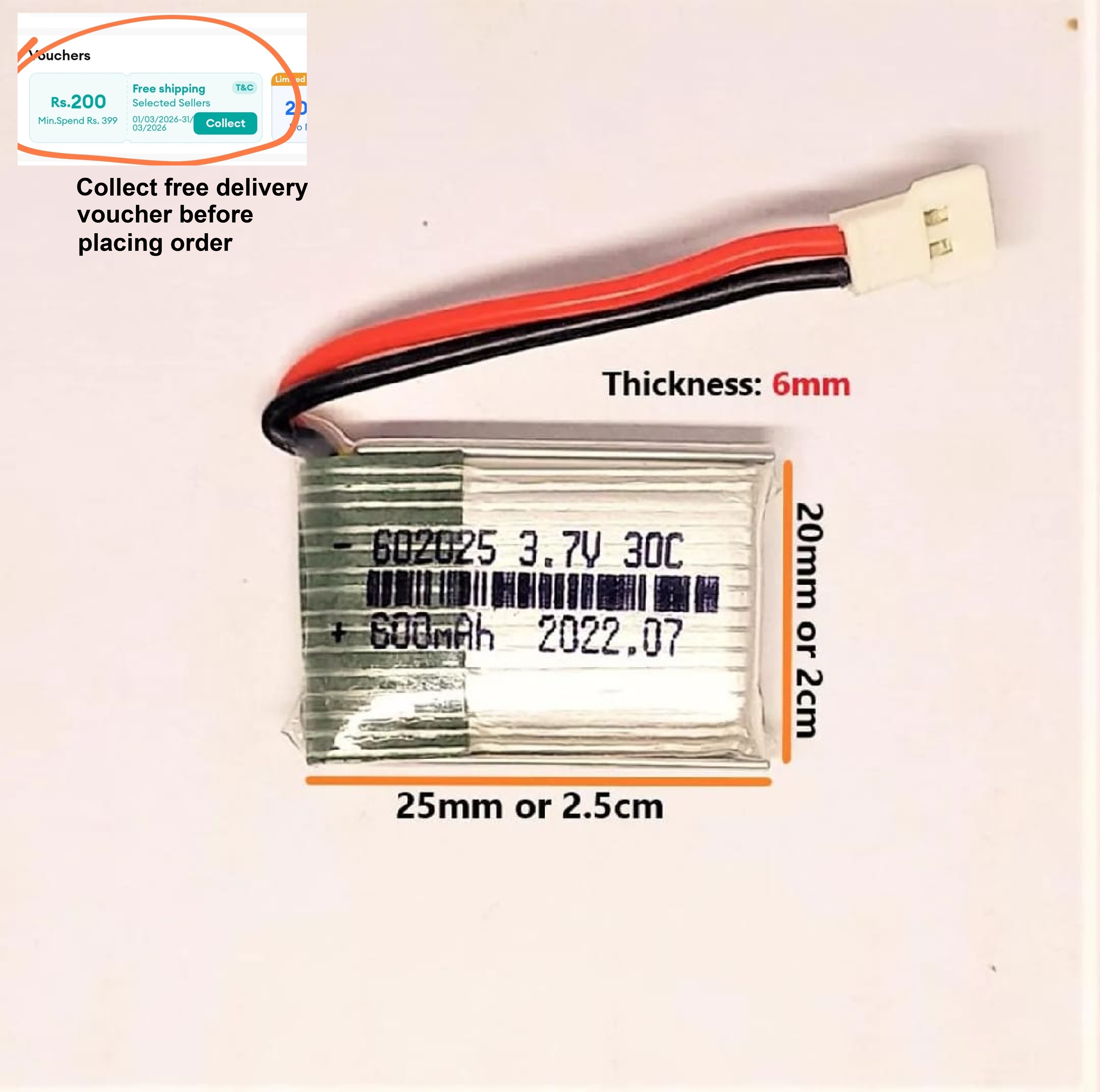 30C Original Drone Battery 800Mah, 1200Mah, 18000Mah - High Power High Capacity Good Fly - Drone  Battery