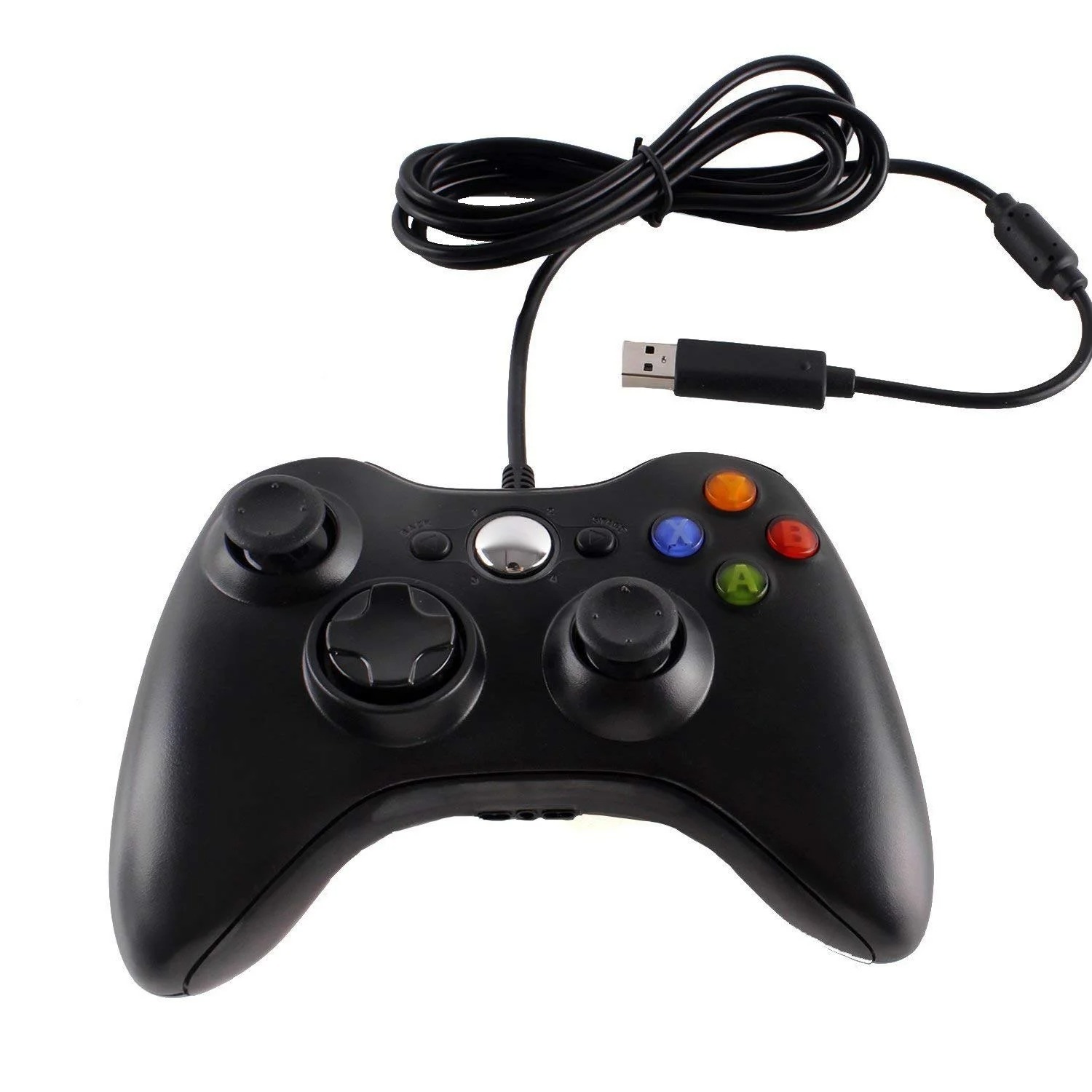 Xbox 360 Controller for Windows & Xbox 360 Console Wired USB Joystick Support PC Laptop